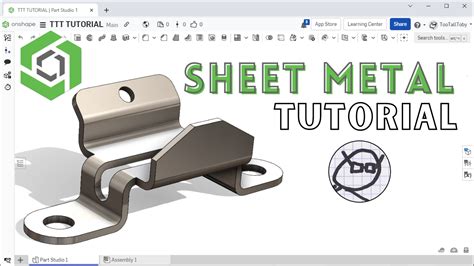 onshape sheet metal design for welding|sheet metal edges onshape.